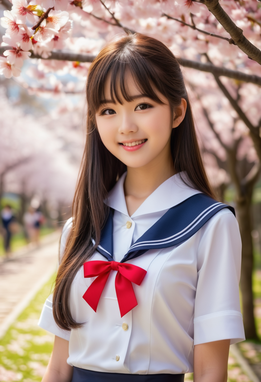 AI画像制服美少女ギャラリー