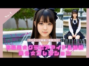 【イメージ画像／制服JK】S級美女グラビアアイドル制服美少女コレクション【JKお嬢様学校のかわいいデザインの制服編】