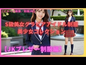 【イメージ画像／制服JK】S級美女グラビアアイドル制服美少女コレクション【JK制服編】
