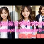 S級AI美女グラビアアイドルschool uniformシリーズ『ブレザー制服編』