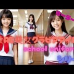 S級AI美女グラビアアイドルschool uniformシリーズ『セーラー服編』