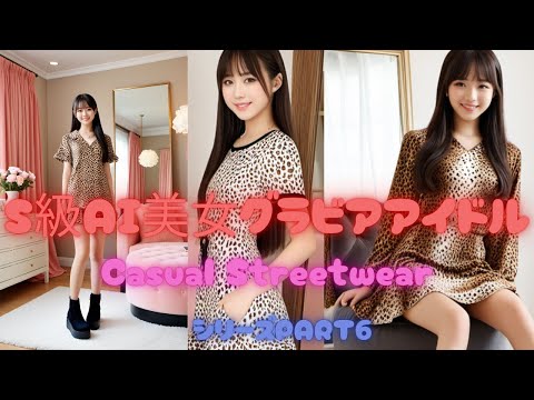 S級AI美女グラビアアイドルCasual StreetwearシリーズPART6
