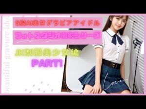 【AI美女／LookBook】S級AI美女グラビアアイドルフォトスタジオ撮影シリーズ【JK制服美少女編】#AI美女 #ailookbook #ai美女リアル #aiグラビア