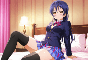 R18 [Stable Diffusion] あのエロ同人作品を再現できるのか パパライブ！スクールアイドルパパ活日記〜園〇海未編〜