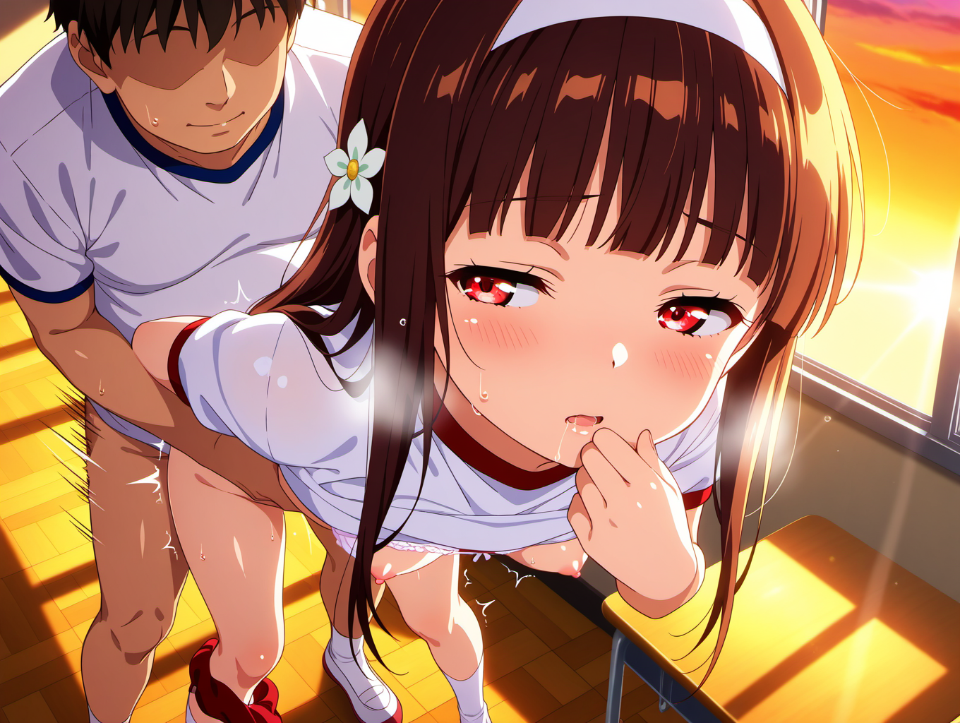 R18 [Stable Diffusion]  chichi-pui （ちちぷい）の呪文を使ってタグ#ロリのエロ画像を生成